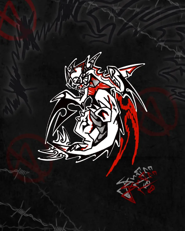 Desenho disponível: Garchomp punk